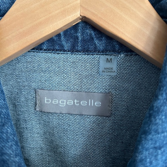 NWT Bagatelle Cropped Jean Jacket - Picture 3 of 6